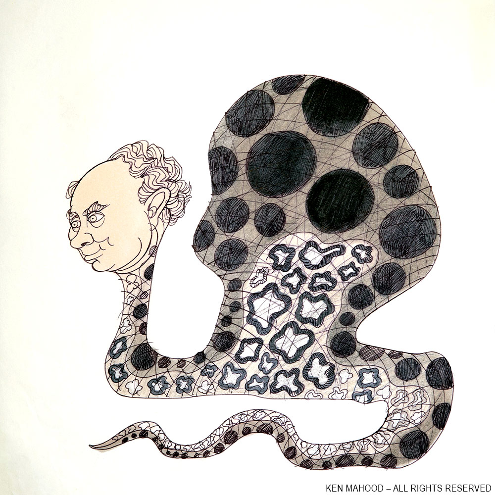 Artwork by Ken Mahood