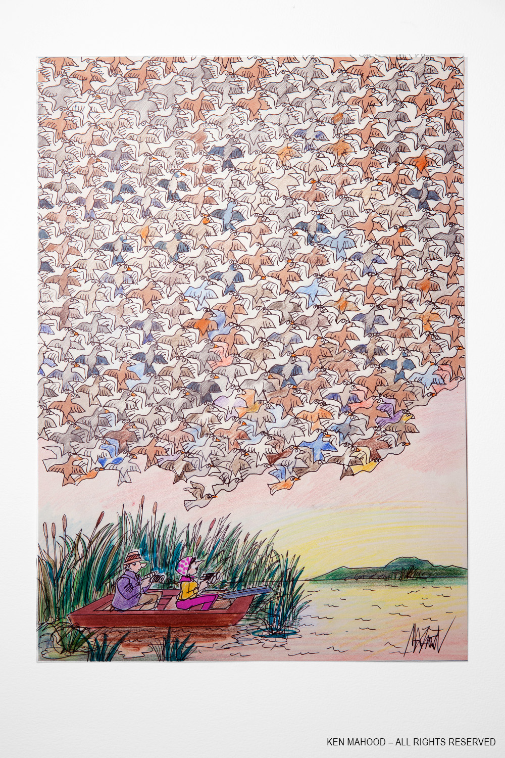 Artwork by Ken Mahood