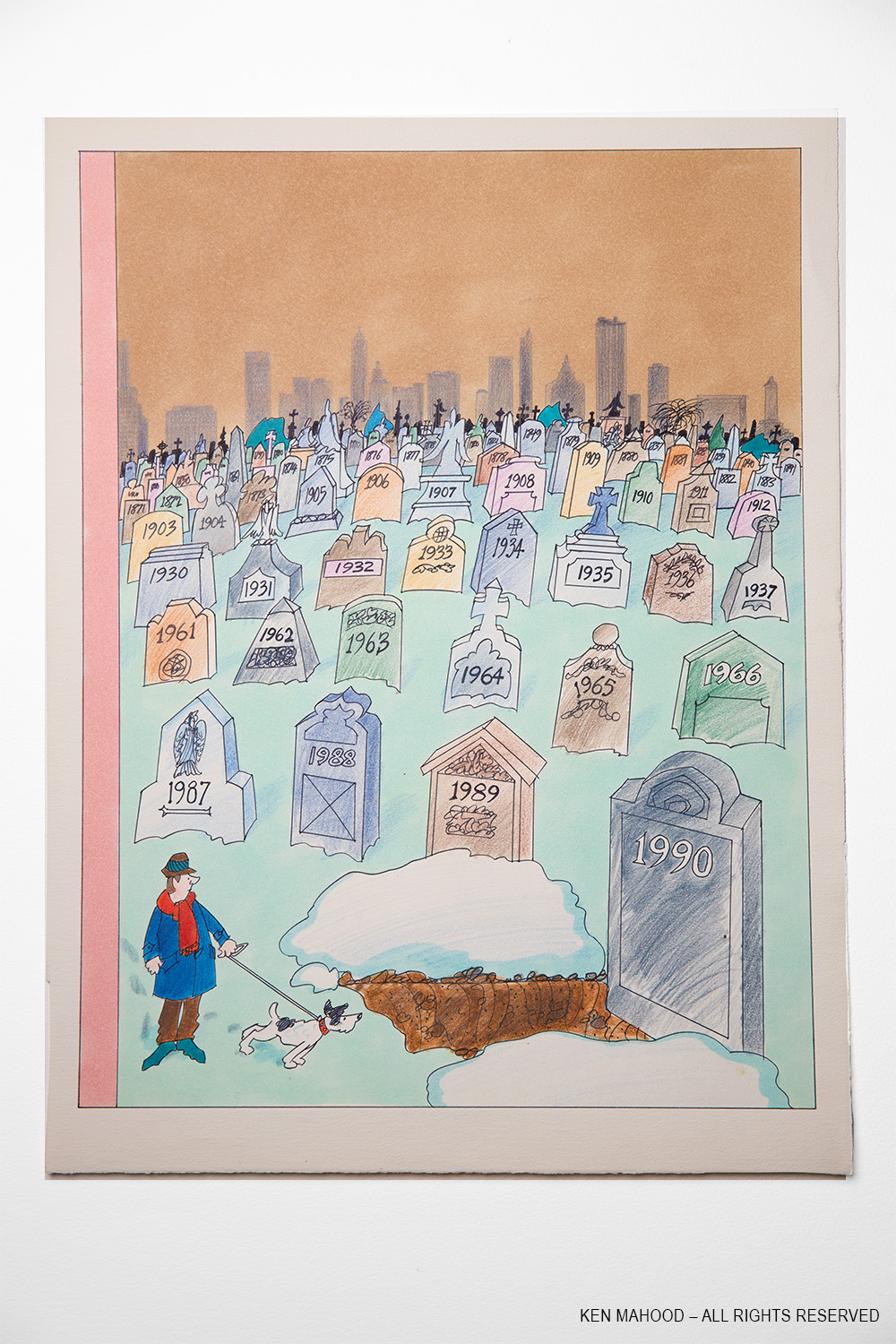 Artwork by Ken Mahood