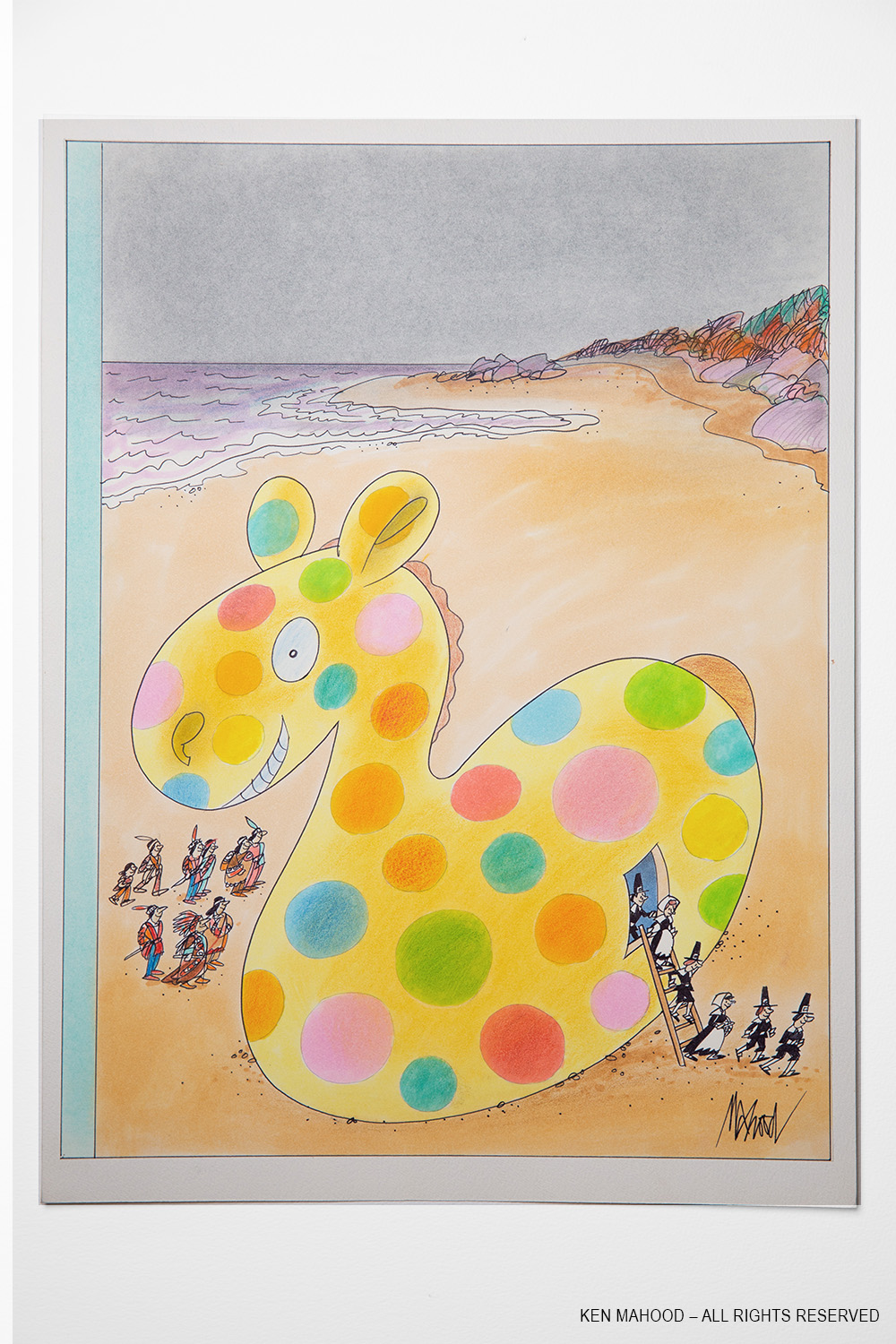 Artwork by Ken Mahood